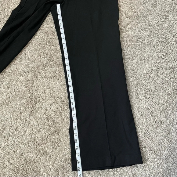 Chico’s Black Wide Leg Trousers  Work Pants Size 1.5 Reg / US 10 - Picture 13 of 14